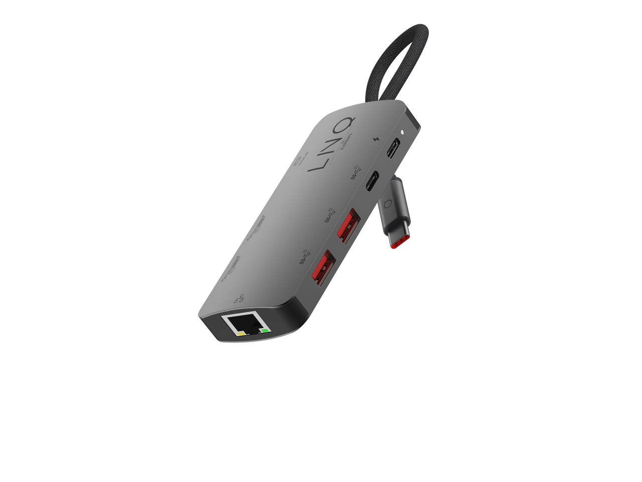 8in1 Pro Studio USB-C 10Gbps Multiport Hub with PD, 8K HDMI and 2.5Gbe Ethernet