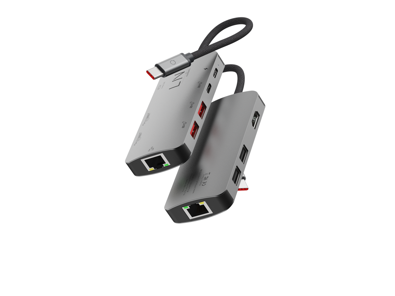 8in1 Pro Studio USB-C 10Gbps Multiport Hub with PD, 8K HDMI and 2.5Gbe Ethernet