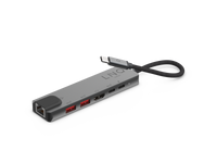 Thumbnail for 6in1 Pro USB-C 10Gbps Multiport Hub with 4K HDMI and Ethernet