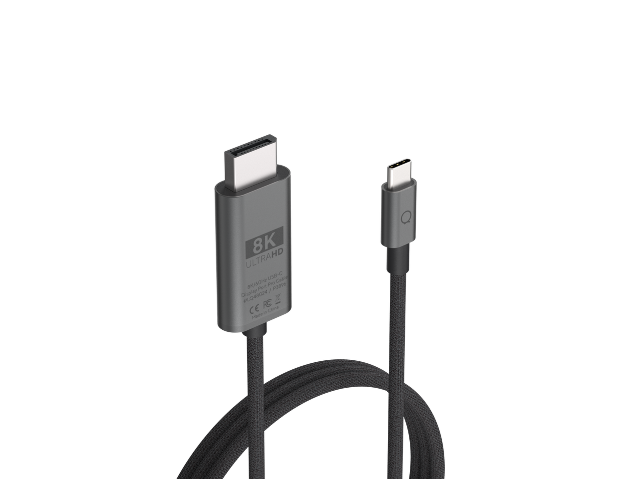 8K/60Hz USB-C to DisplayPort Pro Cable 2m